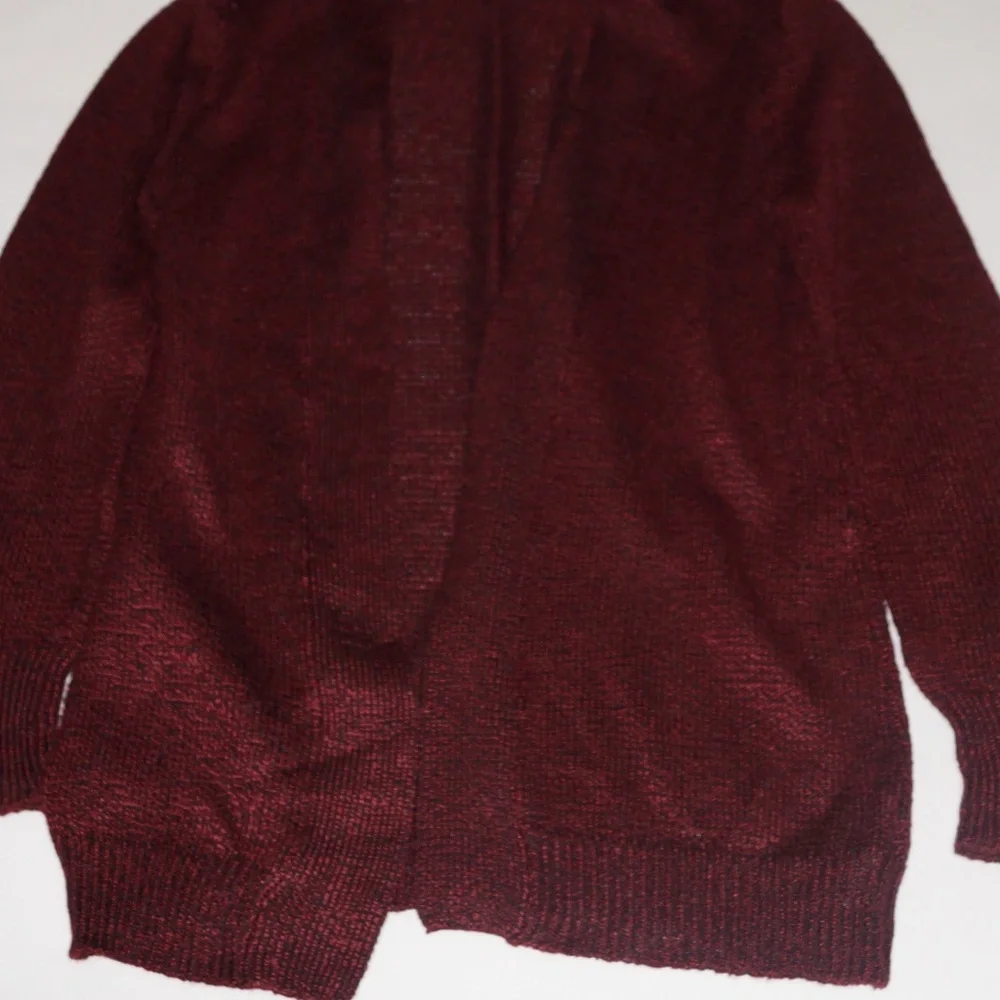 Forever 21 Open Front Knit Stitch Cardigan -‎ Size L.